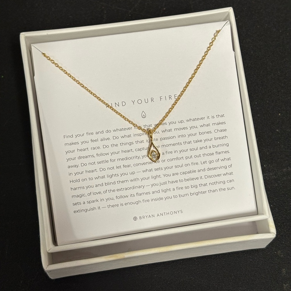 Bryan Anthonys"Find Your Fire" Pendant Necklace